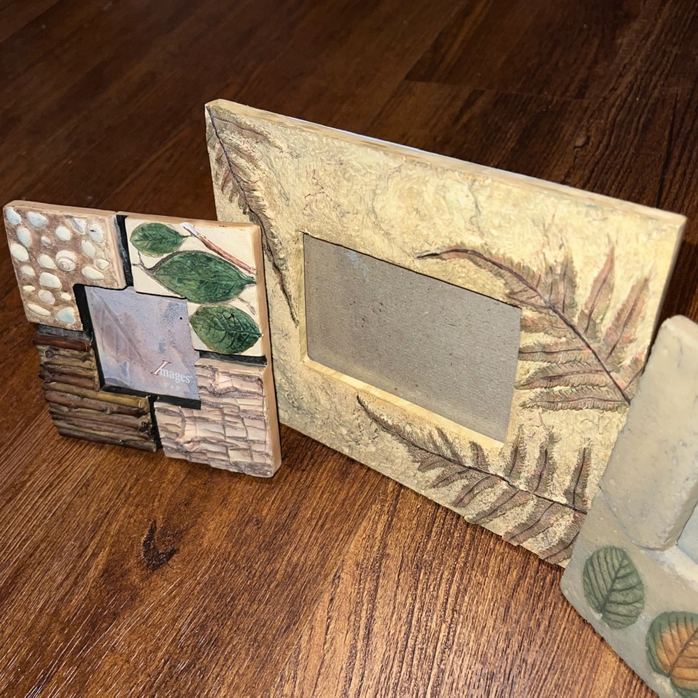 (3) Vintage Resin Decorative Picture Frames - Picture 6 of 10